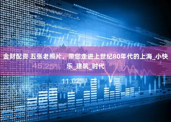 金财配资 五张老照片，带您走进上世纪80年代的上海_小快乐_建筑_时代