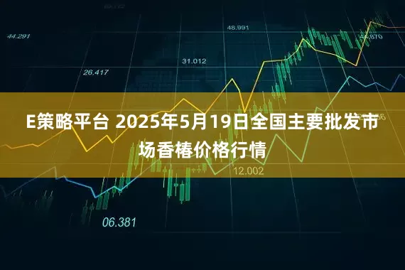 E策略平台 2025年5月19日全国主要批发市场香椿价格行情