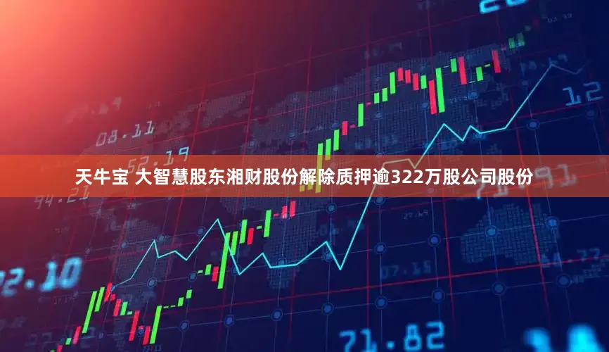 天牛宝 大智慧股东湘财股份解除质押逾322万股公司股份